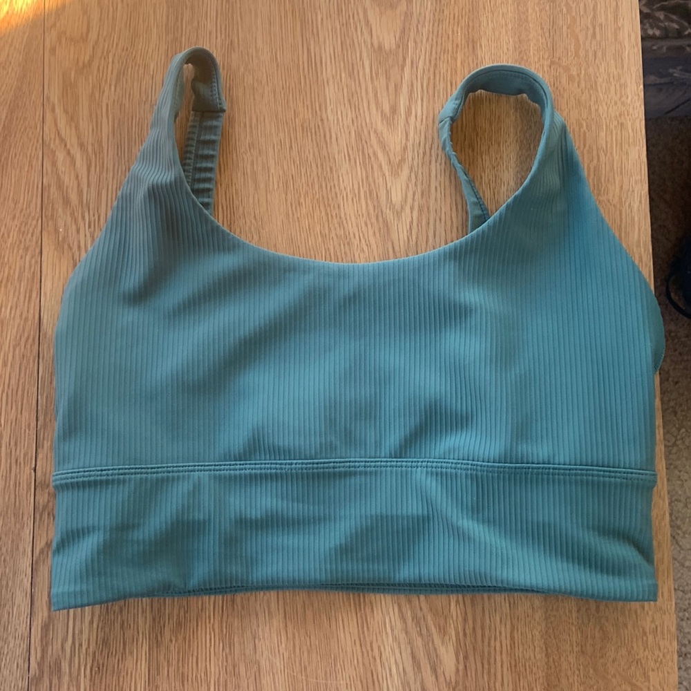 IWA Nahoa Ribbed Sports Bra - Monstera (M)